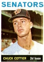 1964 Topps Baseball Cards      397     Chuck Cottier